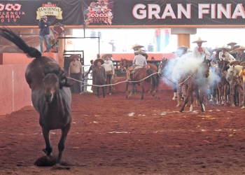 Alejandro Coss y León acertó sus tres piales en el lienzo por Rancho San José "B"