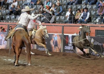 Alejandro Muñoz brilló para Rancho Flor de Lis al cuajar sus tres manganas a caballo y cobrar 72 puntos