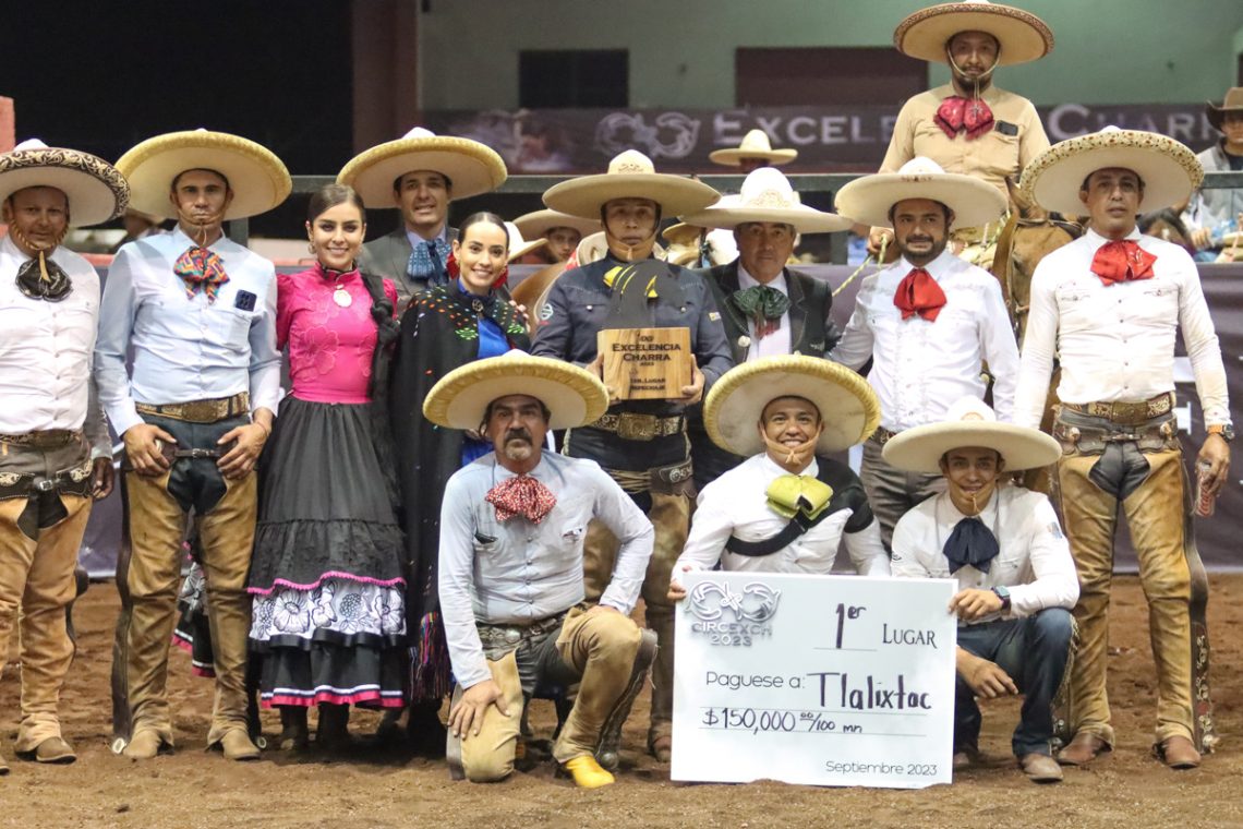 San Miguel Tlalixtac, campeones del Repechaje de Excelencia Charra 2023