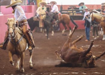 Hacienda Tamariz coleó con fuerza y acumuló cien puntos en esta faena