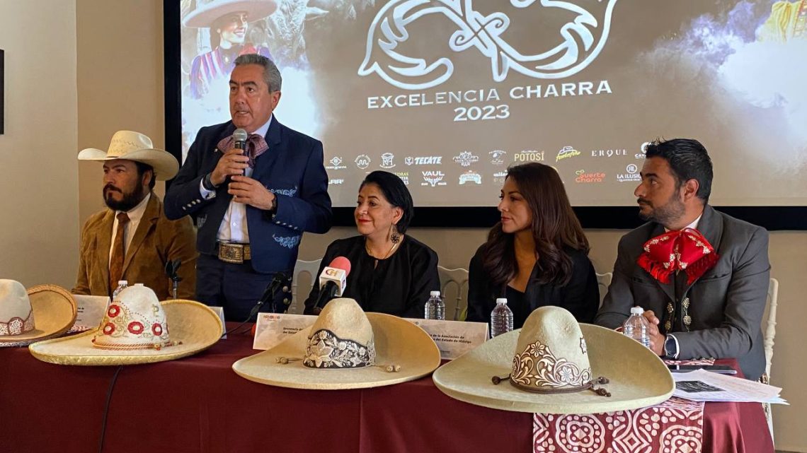 En rueda de prensa se realizó la presentación de las actividades de Excelencia Charra que se disputarán durante diez jornadas en la capital hidalguense