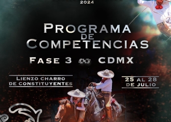 Programa de la tercera fase eliminatoria en la Ciudad de México