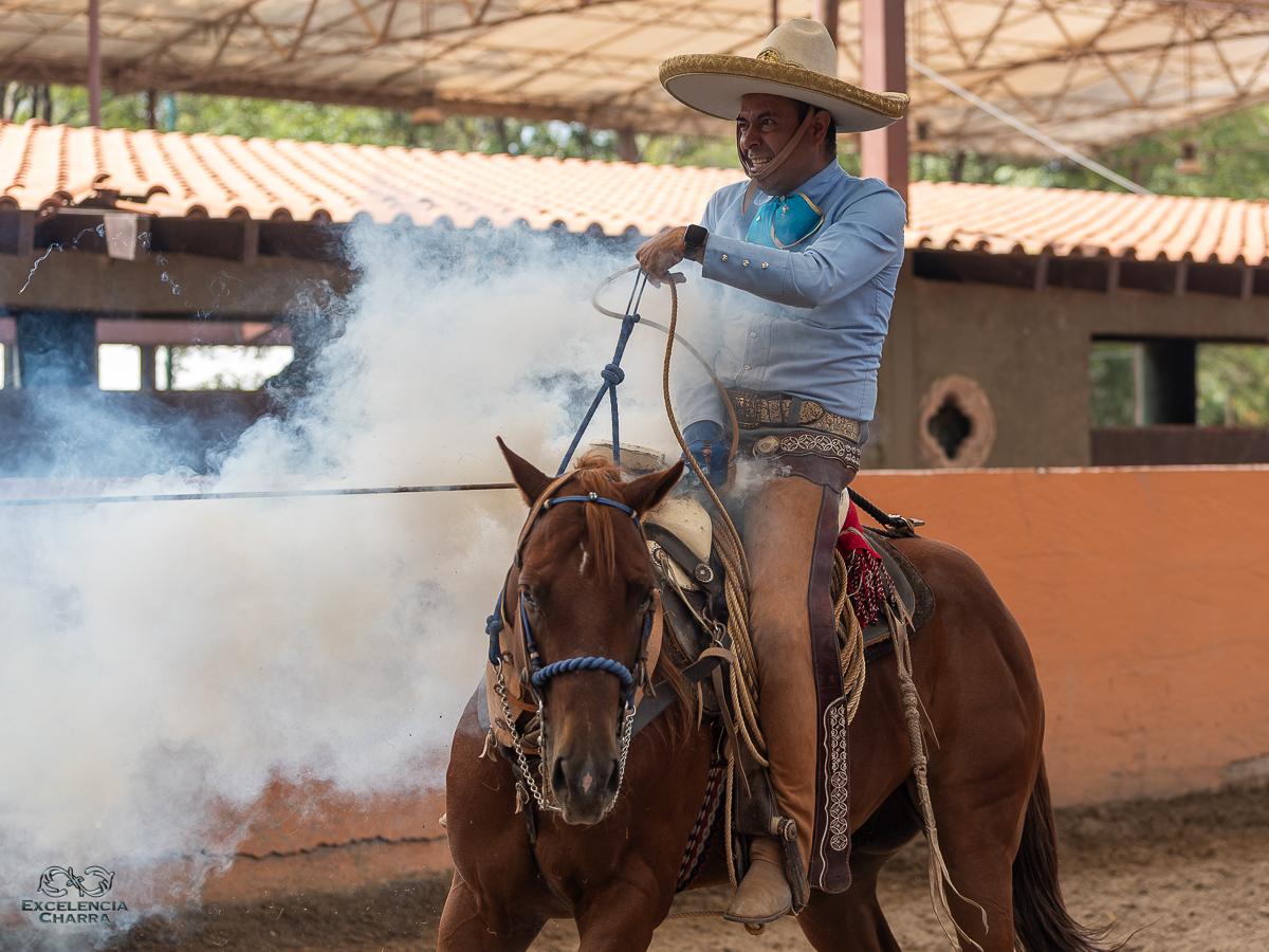 Jorge Franco convirtió dos piales en el lienzo de 20 puntos cada uno, por Rancho Santa Inés "San Carlos"