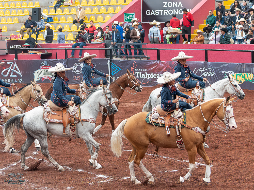 También vio actividad el elenco femenil potosino RG2, que finalizó con 248.00 unidades