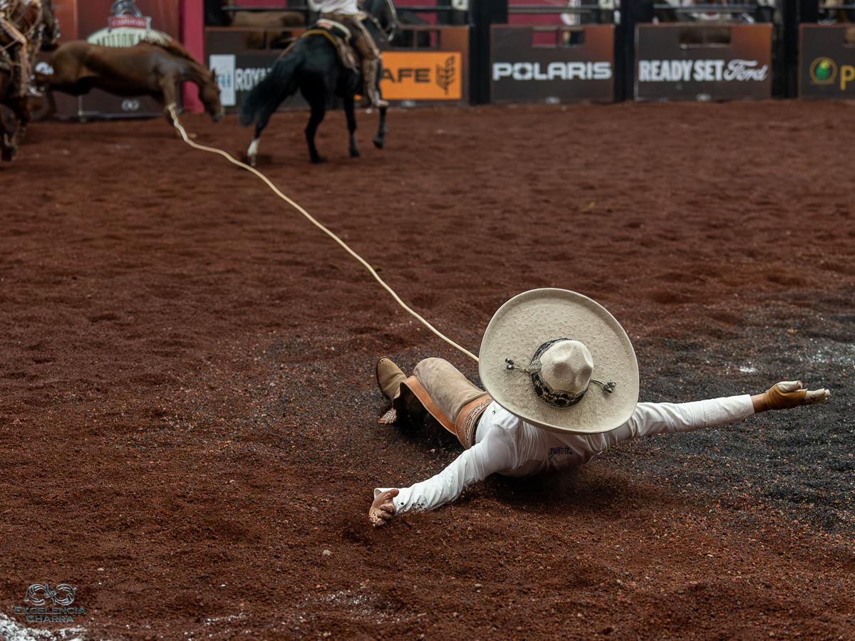 Andrés Bello Yáñez consiguió sus tres manganas a pie para Hacienda Tamariz de Puebla, logró 84 puntos